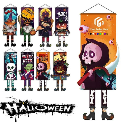Halloween festival wall art holiday door decoration hangings