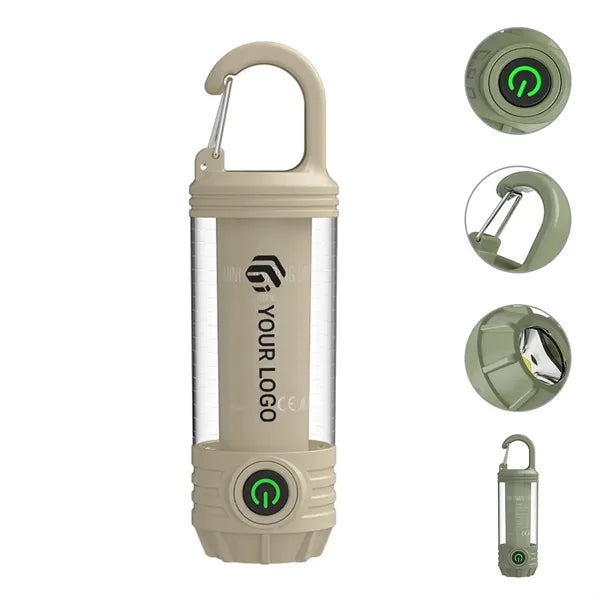 Outdoor Rechargeable Waterproof Flashlight Camping Light