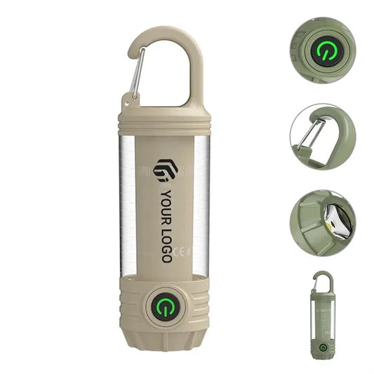 Outdoor Rechargeable Waterproof Flashlight Camping Light