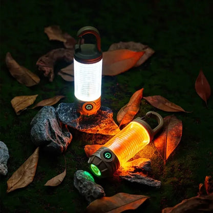 Outdoor Rechargeable Waterproof Flashlight Camping Light