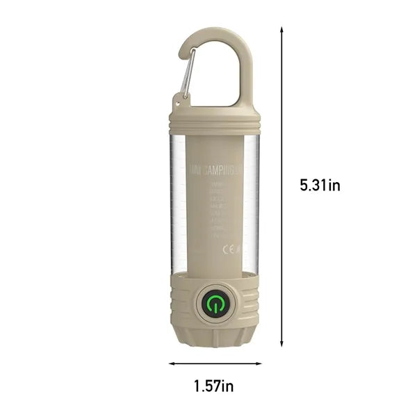 Outdoor Rechargeable Waterproof Flashlight Camping Light