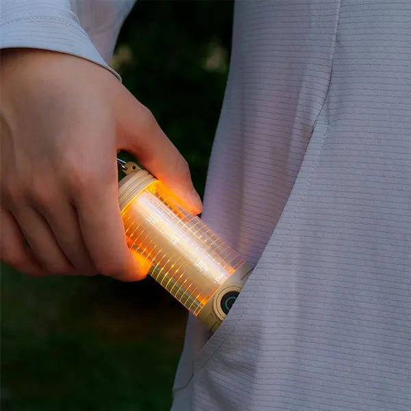 Outdoor Rechargeable Waterproof Flashlight Camping Light