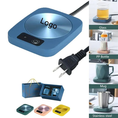 Smart Heating Coaster Gift Set