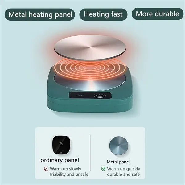 Smart Heating Coaster Gift Set