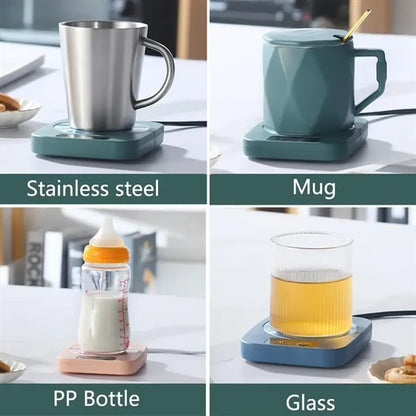 Smart Heating Coaster Gift Set