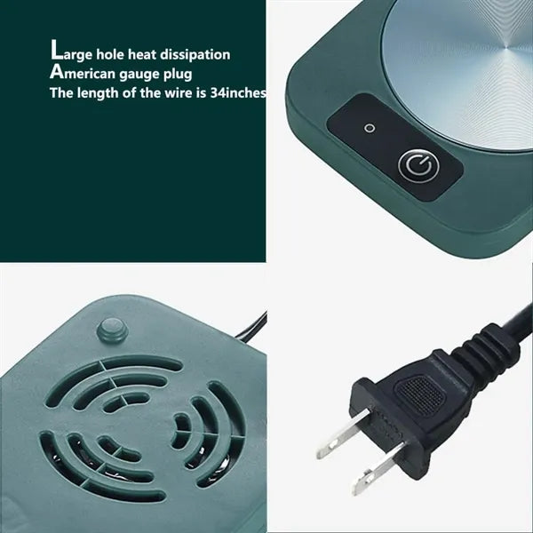 Smart Heating Coaster Gift Set