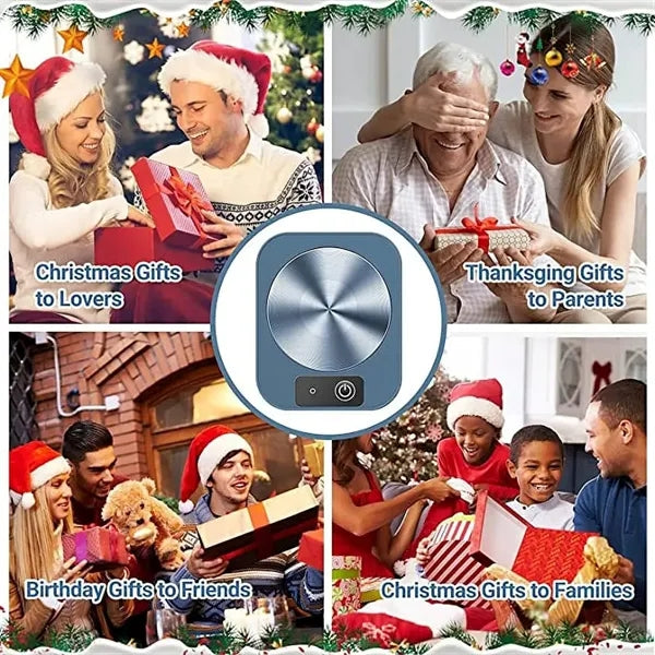 Smart Heating Coaster Gift Set