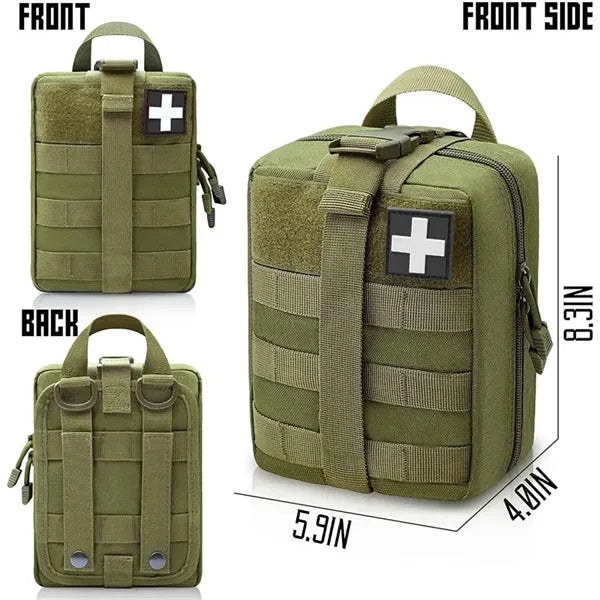 Tactical First Aid Pouch Molle Survival Medical Bag