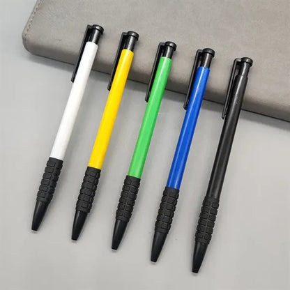 Retractable Blue Ink Ballpoint Pen