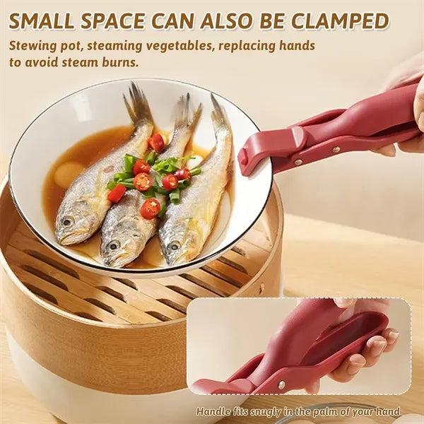 Multi-purpose Kitchen Silicone Anti-scald Non-slip Clip