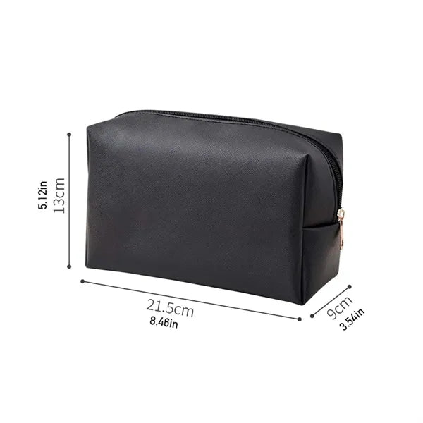Large capacity portable travel storage cosmetic toiletry bag