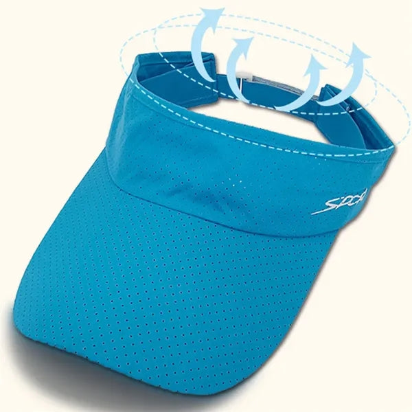 Unisex outdoor camping sports travel golf mesh sun visor hat