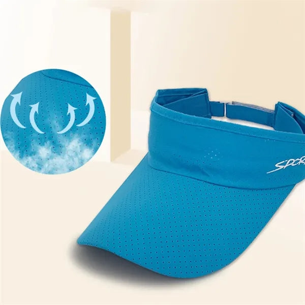 Unisex outdoor camping sports travel golf mesh sun visor hat