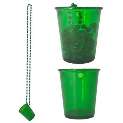 Shot Glass Beaded Necklace