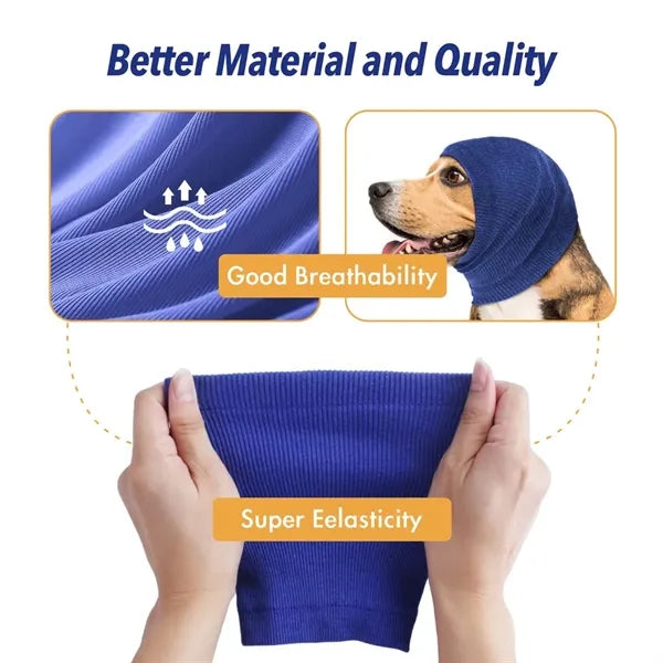 Pet Grooming Anti-noise Washable High Elastic Ear Muffs