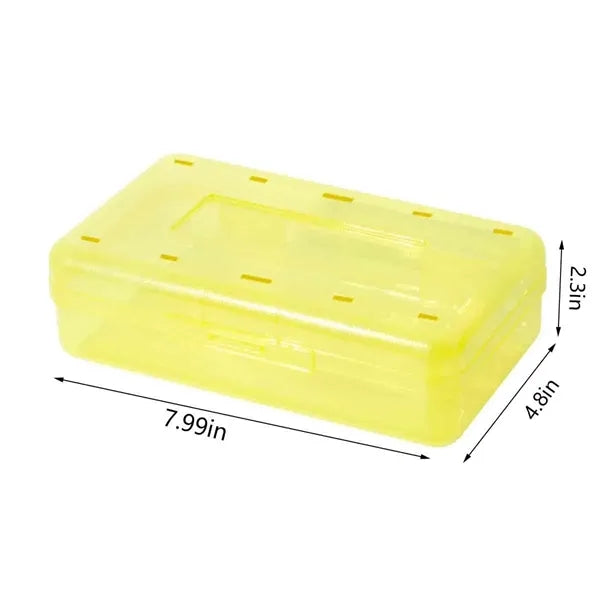 Clear Pencil Boxes