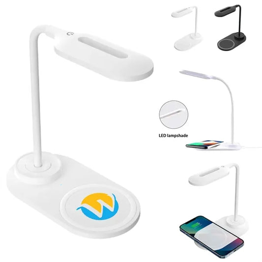 Wireless Charging LED Desk Lamp with 3 Lighting Modes