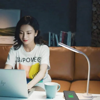 Wireless Charging LED Desk Lamp with 3 Lighting Modes