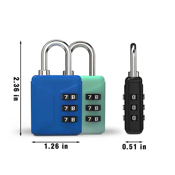 Ultra-light cabinet luggage mini mechanical password padlock