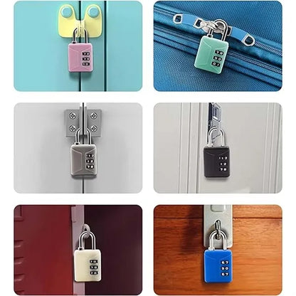 Ultra-light cabinet luggage mini mechanical password padlock