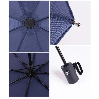 Portable travel windproof collapsible umbrellas for rain
