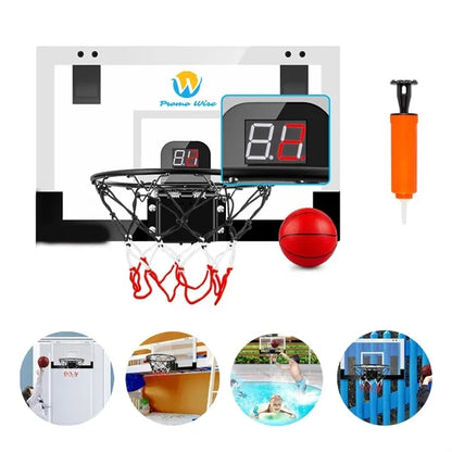 Indoor Mini Hoop Basketball with Electronic Scoreboard