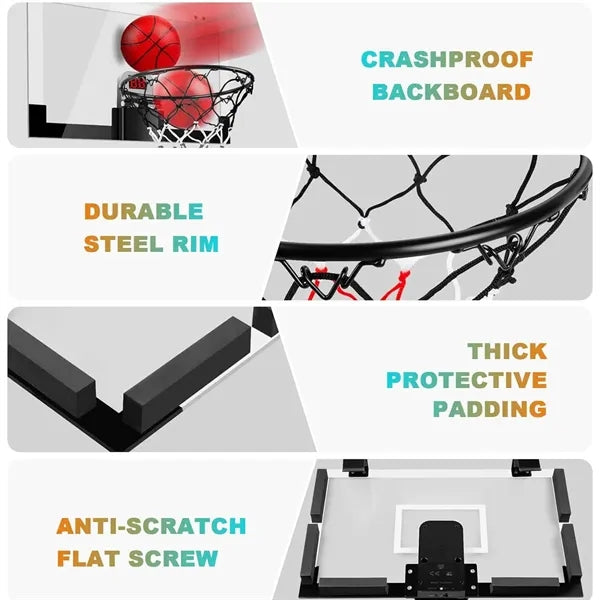 Indoor Mini Hoop Basketball with Electronic Scoreboard
