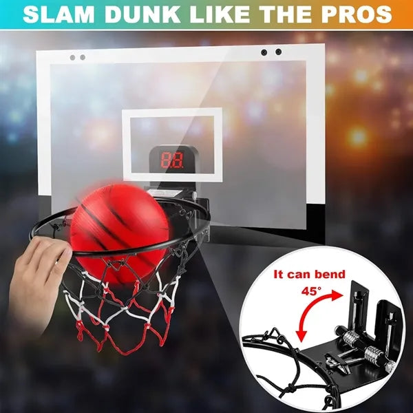 Indoor Mini Hoop Basketball with Electronic Scoreboard