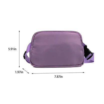 Leisure outdoor sports running cycling crossbody waist bag