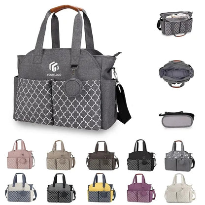 Large capacity travel hospital mommy bag baby diaper tote
