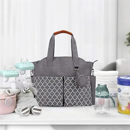 Large capacity travel hospital mommy bag baby diaper tote