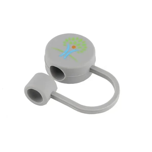 Round Silicone Straw Topper