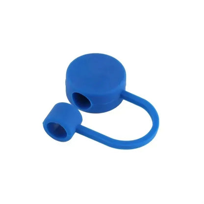 Round Silicone Straw Topper