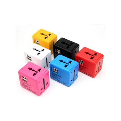Multifunction Travel Power Outlet with Built USB Ports