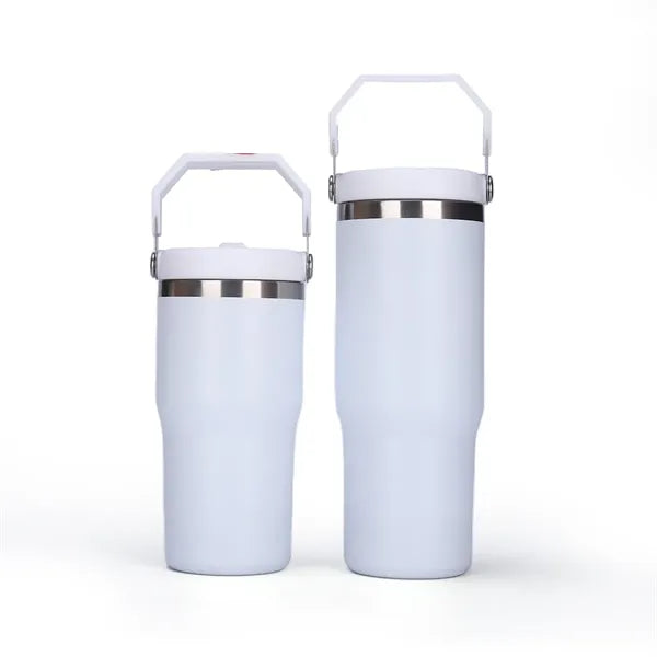 Vacuum Insulated Tumbler with Straw 30oz