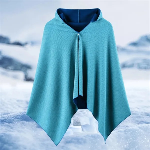 Gym UV sun protection quick-dry cooling neck hooded towels
