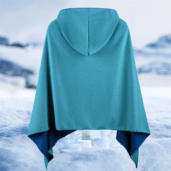 Gym UV sun protection quick-dry cooling neck hooded towels