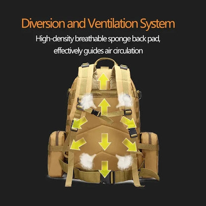 Tactical Camouflage Outdoor Waterproof Backpack