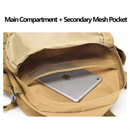 Tactical Camouflage Outdoor Waterproof Backpack
