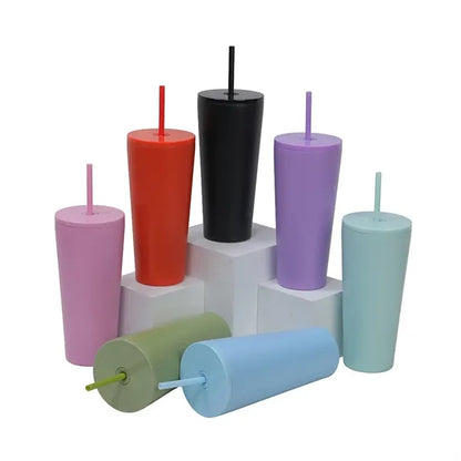 Simple Modern Insulated Tumbler with Straw