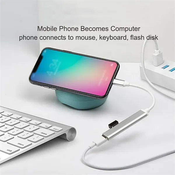 Portable Multiport Adapter Port Splitter Expander USB Hub