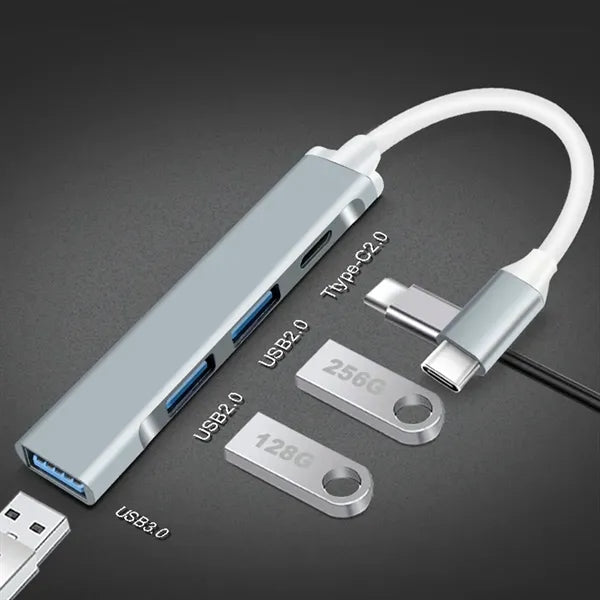 Portable Multiport Adapter Port Splitter Expander USB Hub