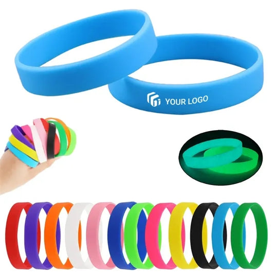 Party favors game sports adult silicone bracelets wristbands