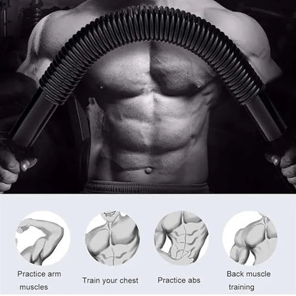 Fitness Exercise Chest Expansion Spring Arm Strength Bar
