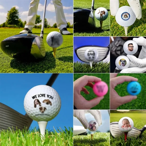 Funny party favors decor retirement gifts custom golf balls