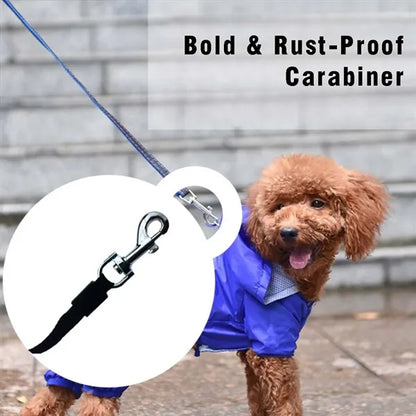 Pet items anti-slip retractable dog leash with flashlight