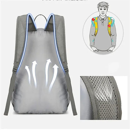 Foldable Ultralight Nylon Travel Backpack