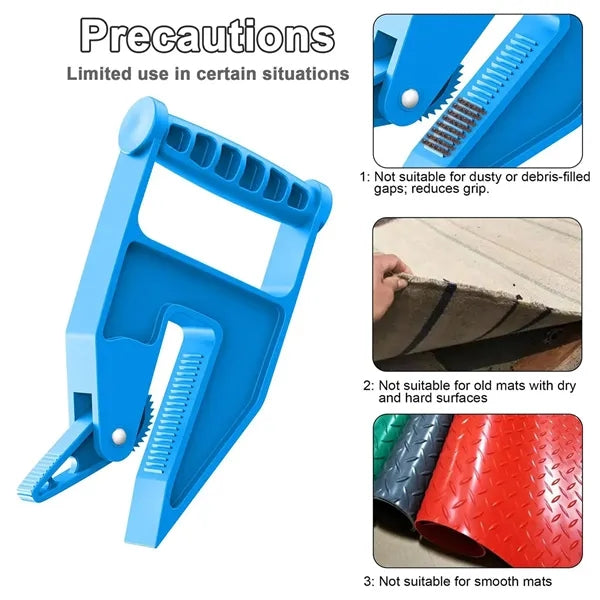 Hands-Free Mat Pad Handling Clamp Tool
