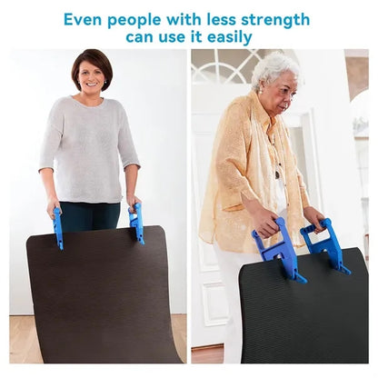 Hands-Free Mat Pad Handling Clamp Tool
