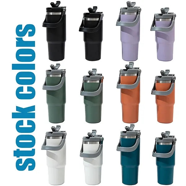20oz Insulated Tumbler with Handle & Lid